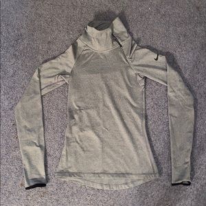 Grey Nike Dri-Fit Long sleeve